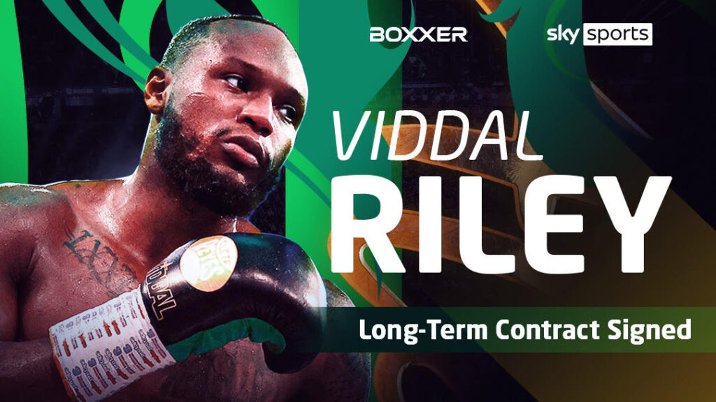 Viddal Riley Extends Contract with BOXXER and Sky Sports, Eyes World Championship